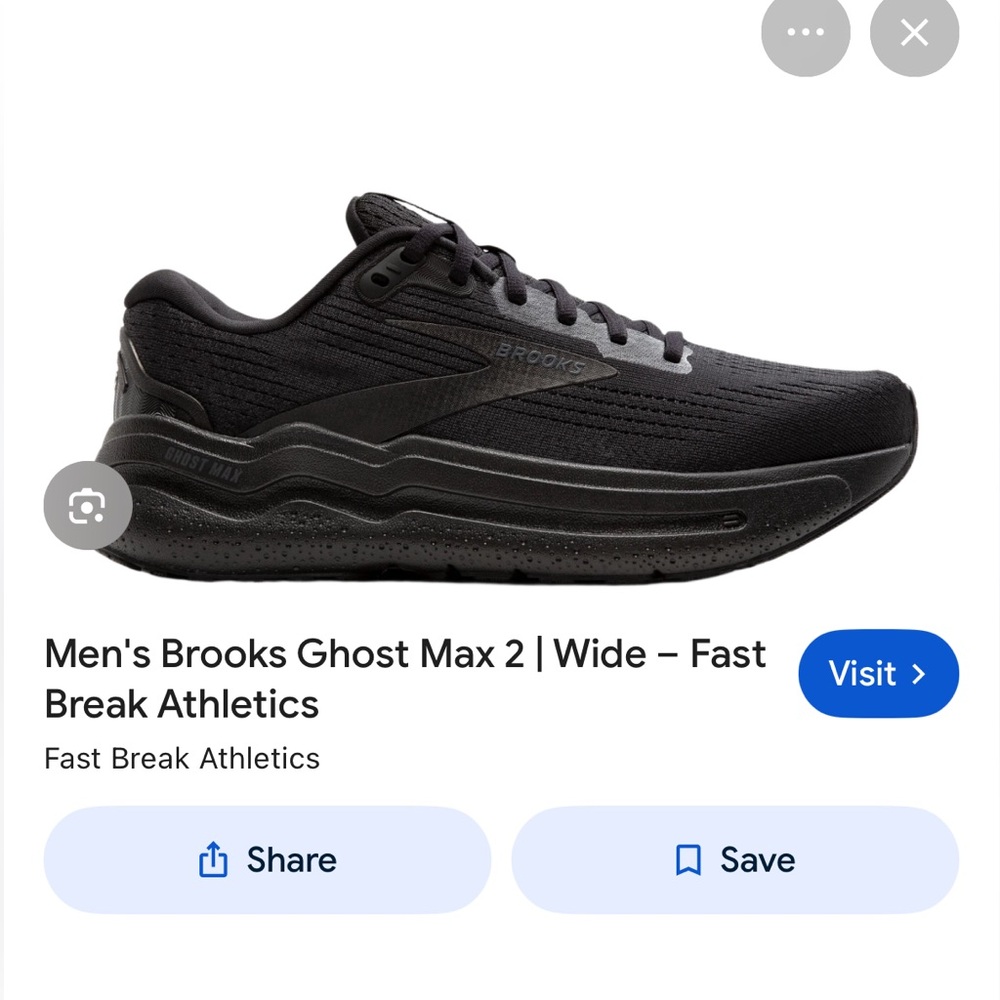 Brooks ghost max2